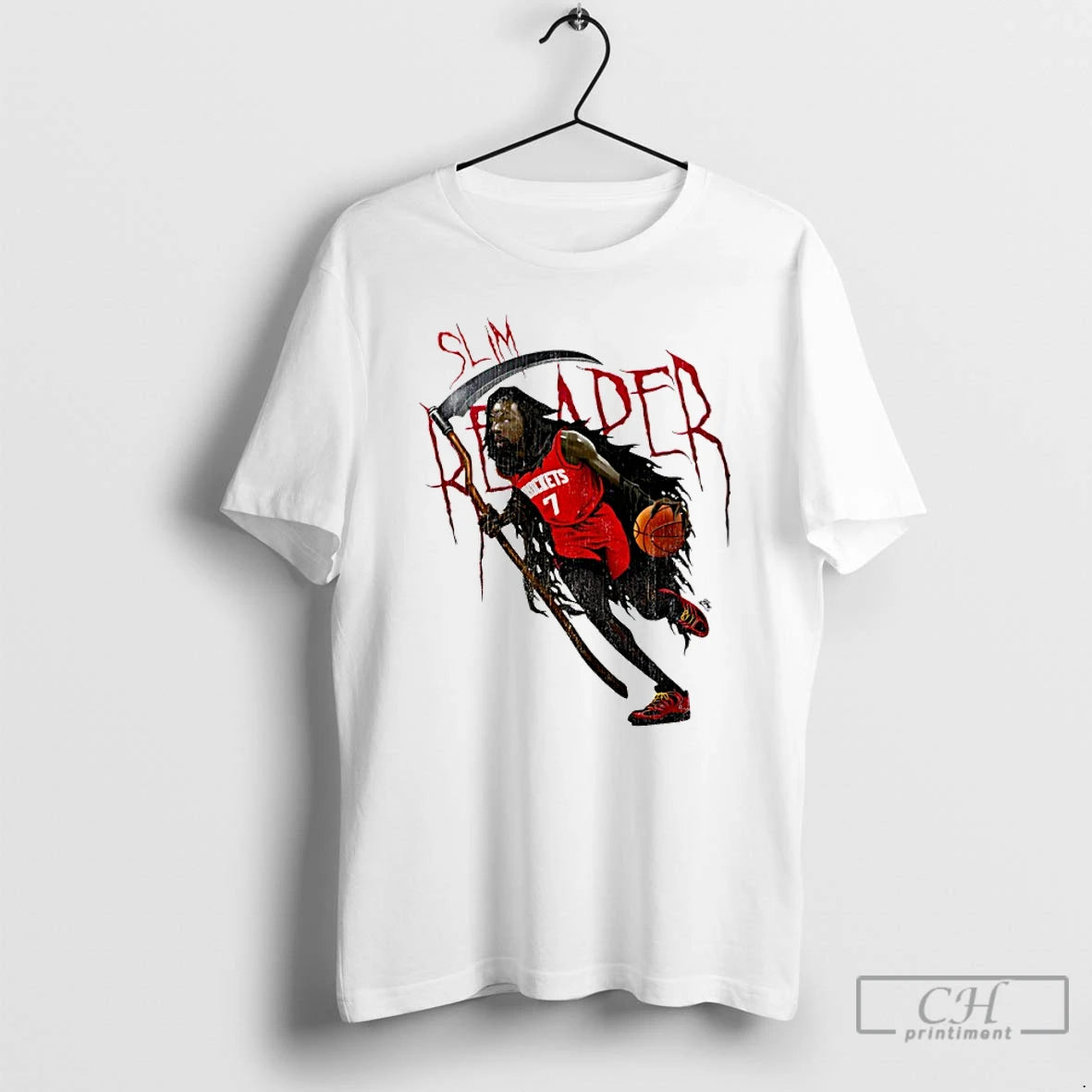Premium Kd Slim Reaper Kevin Durant Houston Rockets T Shirts Hoodie, Sweatshirt | InkNestWear.com