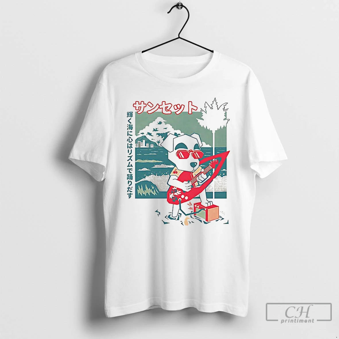 Premium Kk Slider Animal Crossing Sunset Strings Video Game T Shirts Hoodie, Sweatshirt | InkNestWear.com