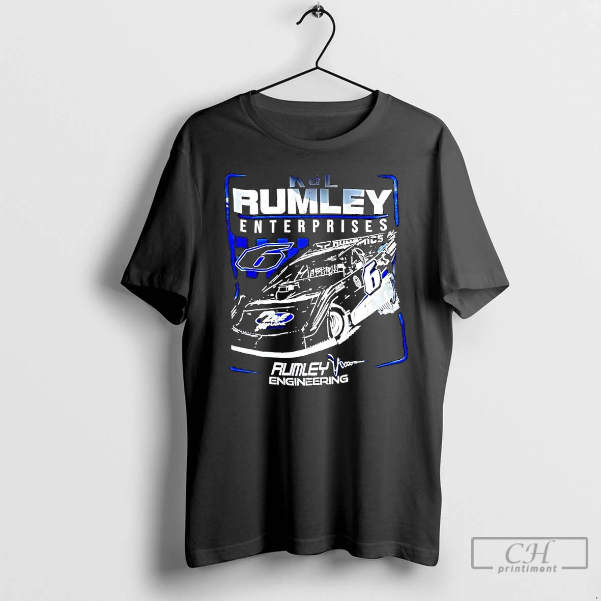 Premium Kl Rumley Enterprises Number 6 Race Car Graphic T Shirts Hoodie, Sweatshirt | InkNestWear.com