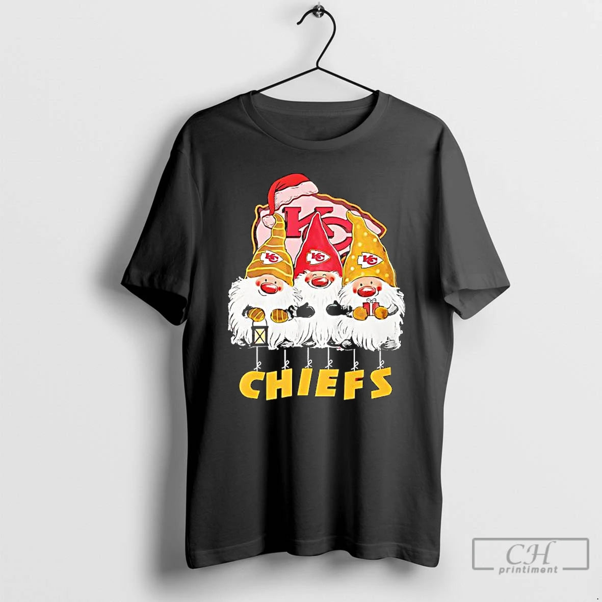 Premium Kansas City Chiefs Gnomes Merry Chrismas T Shirts Hoodie, Sweatshirt | InkNestWear.com