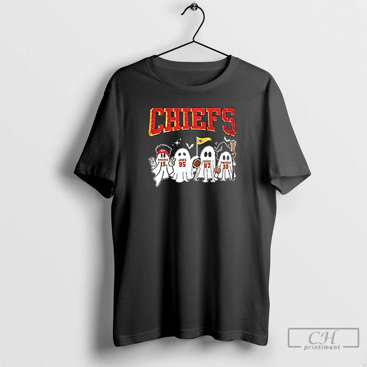 Premium Kansas City Football Halloween 2025 T Shirts Hoodie, Sweatshirt | InkNestWear.com