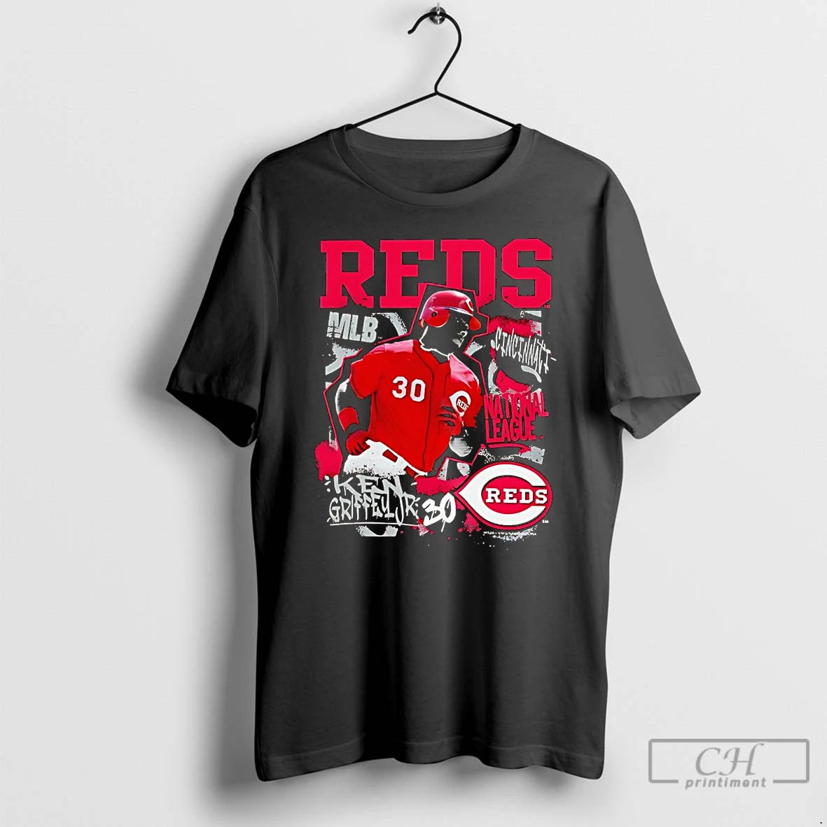 Premium Ken Griffey Jr Star Moment Cincinnati Reds T Shirts Hoodie, Sweatshirt | InkNestWear.com