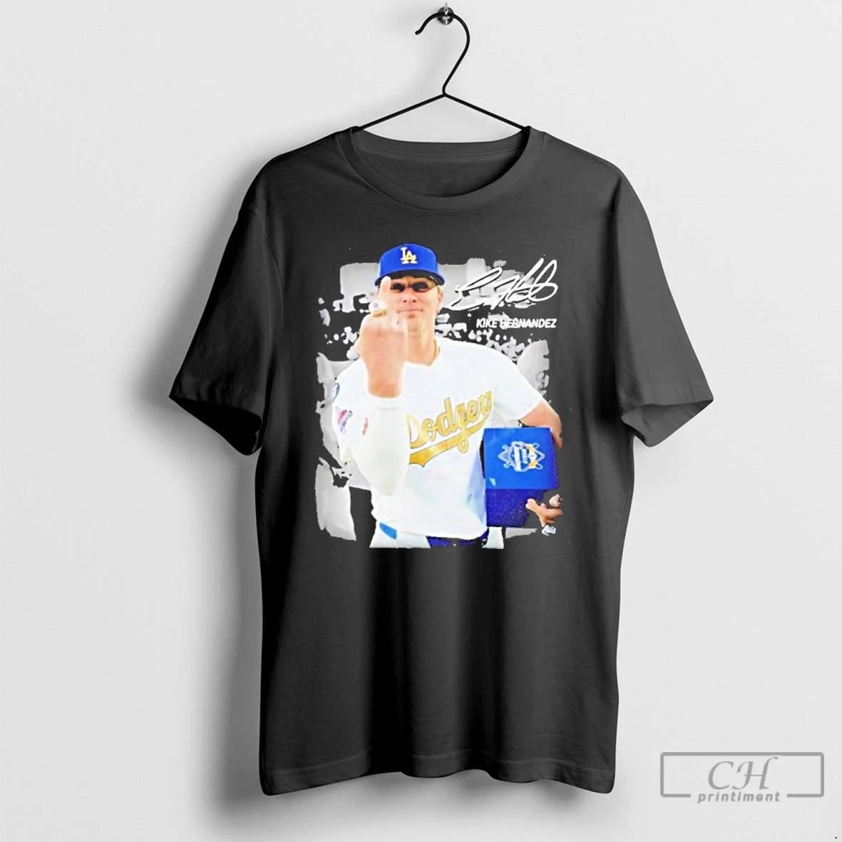 Premium Kike Hernandez La Signature T Shirts Hoodie, Sweatshirt | InkNestWear.com