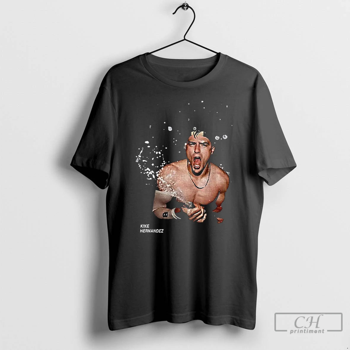 Premium Kike Hernandez Meme La Baseball Champions 2025 Retro T Shirts Hoodie, Sweatshirt | InkNestWear.com