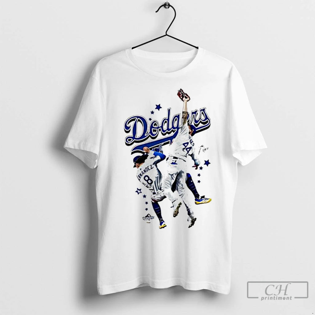 Premium Kike Hernandez And Andy Pages Los Angeles Dodgers Baseball 2025 World Series Signature T-Shirts, Hoodie, Sweatshirt