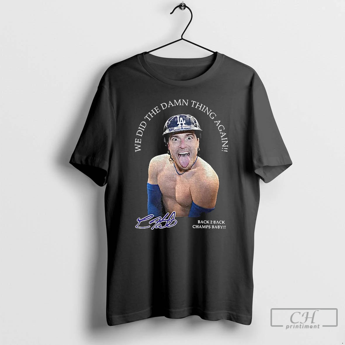 Premium Kike Hernandez Funny Meme We Did The Damn Thing Again Back 2 Back Champs T-Shirts, Hoodie, Sweatshirt