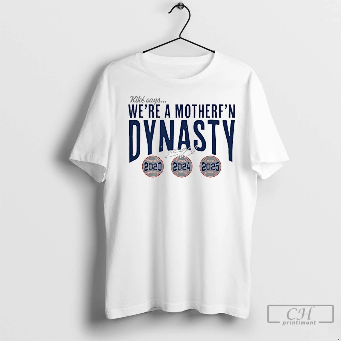 Premium Kike Hernandez Says Were A Mother Fn Dynasty 2020 2024 205 Signature T-Shirts, Hoodie, Sweatshirt | InkNestWear.com