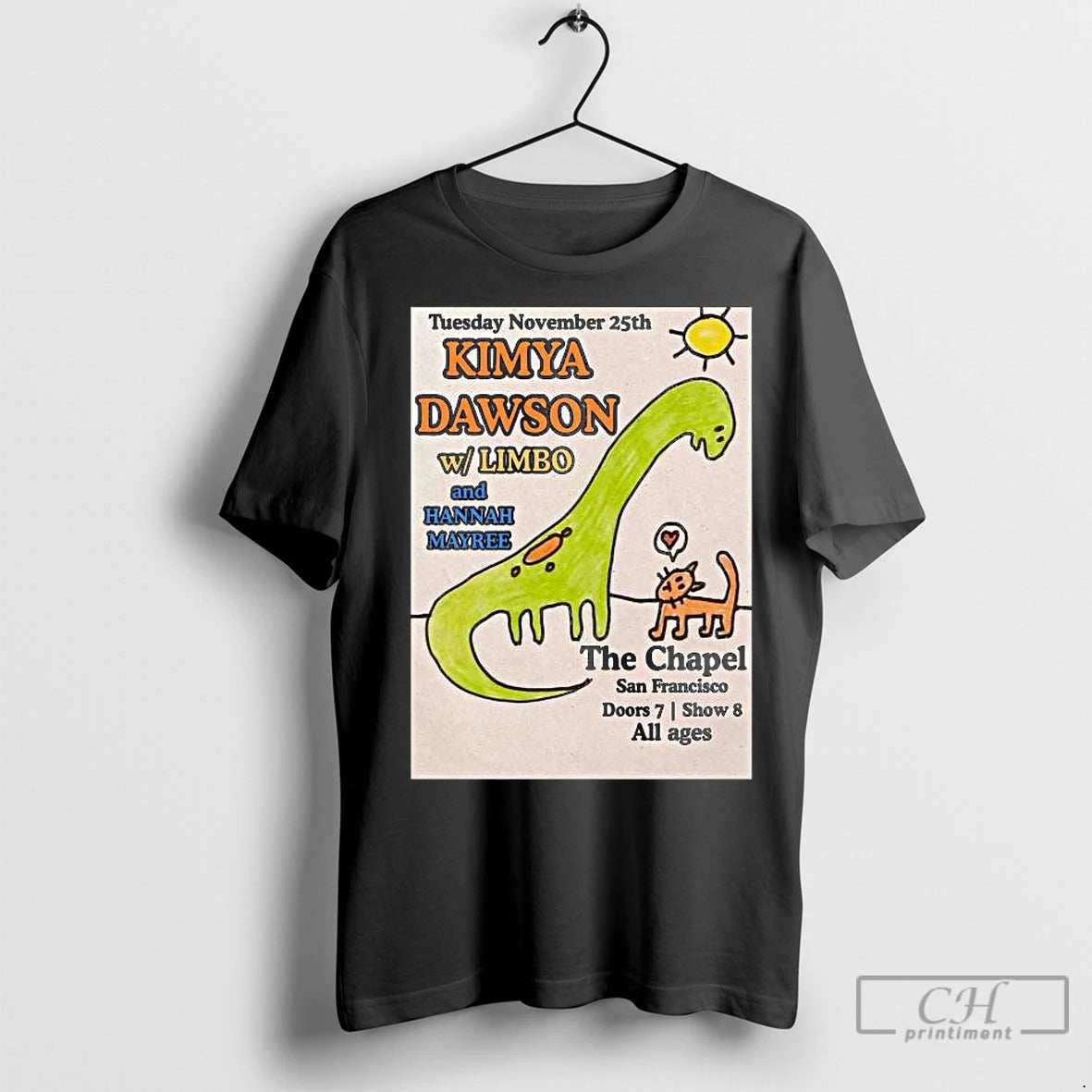 Premium Kimya Dawson The Chapel In San Francisco Ca November 25 2025 Long Sleve T-Shirts, Hoodie, Sweatshirt