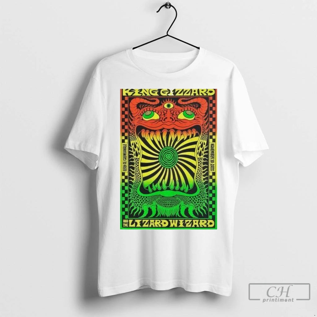 Premium King Gizzard And The Lizard Wizard Berlin Germany On November 10 2025 Circle White T-Shirts, Hoodie, Sweatshirt