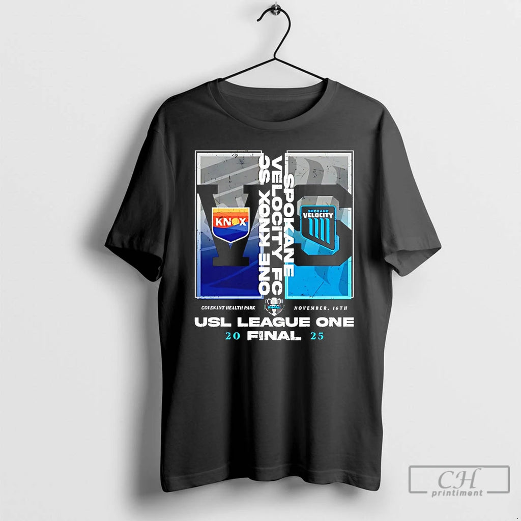Premium Knoxville Sc Vs Spokane Velocity Fc 2025 Usl League One Final Match Up One T-Shirts, Hoodie, Sweatshirt