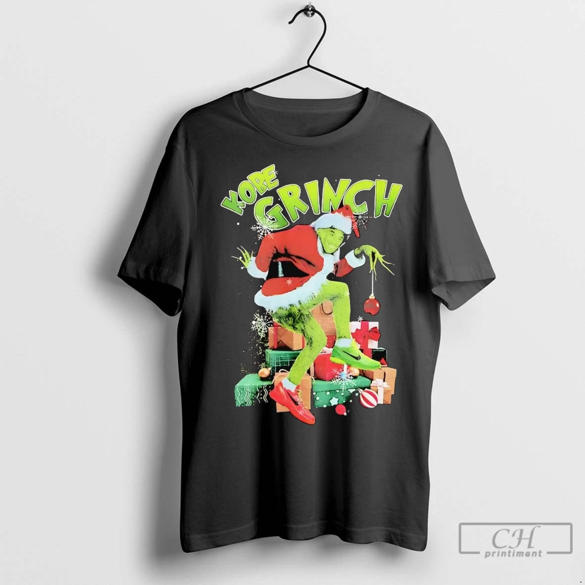 Premium Kobe Bryant Grinch Christmas T-Shirts, Hoodie, Sweatshirt | InkNestWear.com