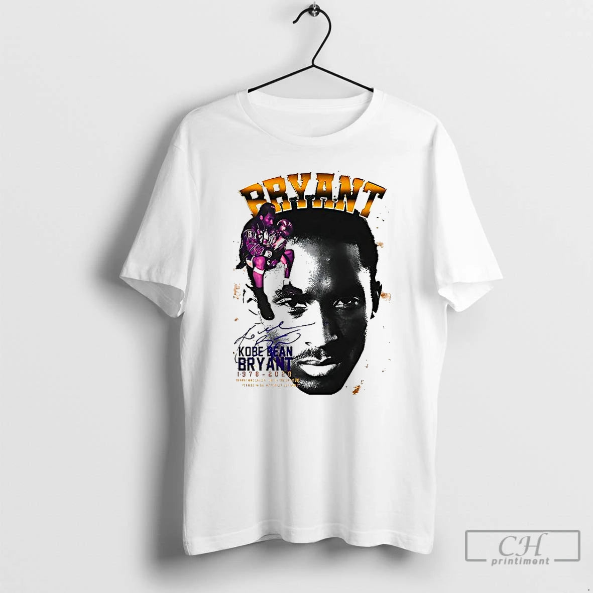 Premium Kobe Bryant Los Angeles Lakers Basketball Tribute Signature Vintage T Shirts Hoodie, Sweatshirt | InkNestWear.com