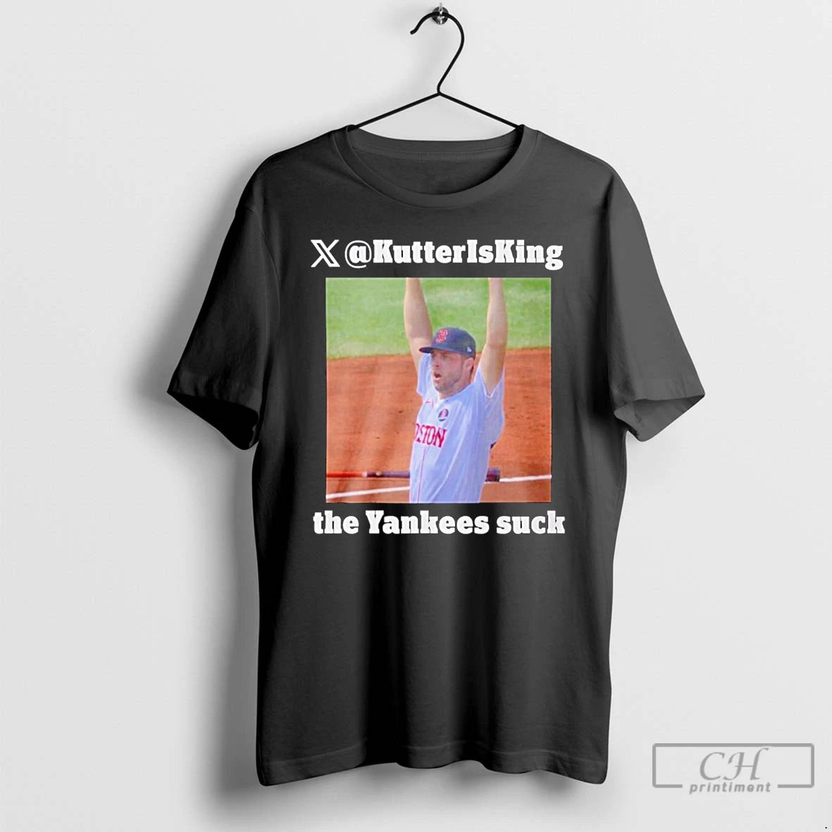 Premium Kutter Is King The Yankees Suck Boston Red Sox T Shirts Hoodie, Sweatshirt | InkNestWear.com