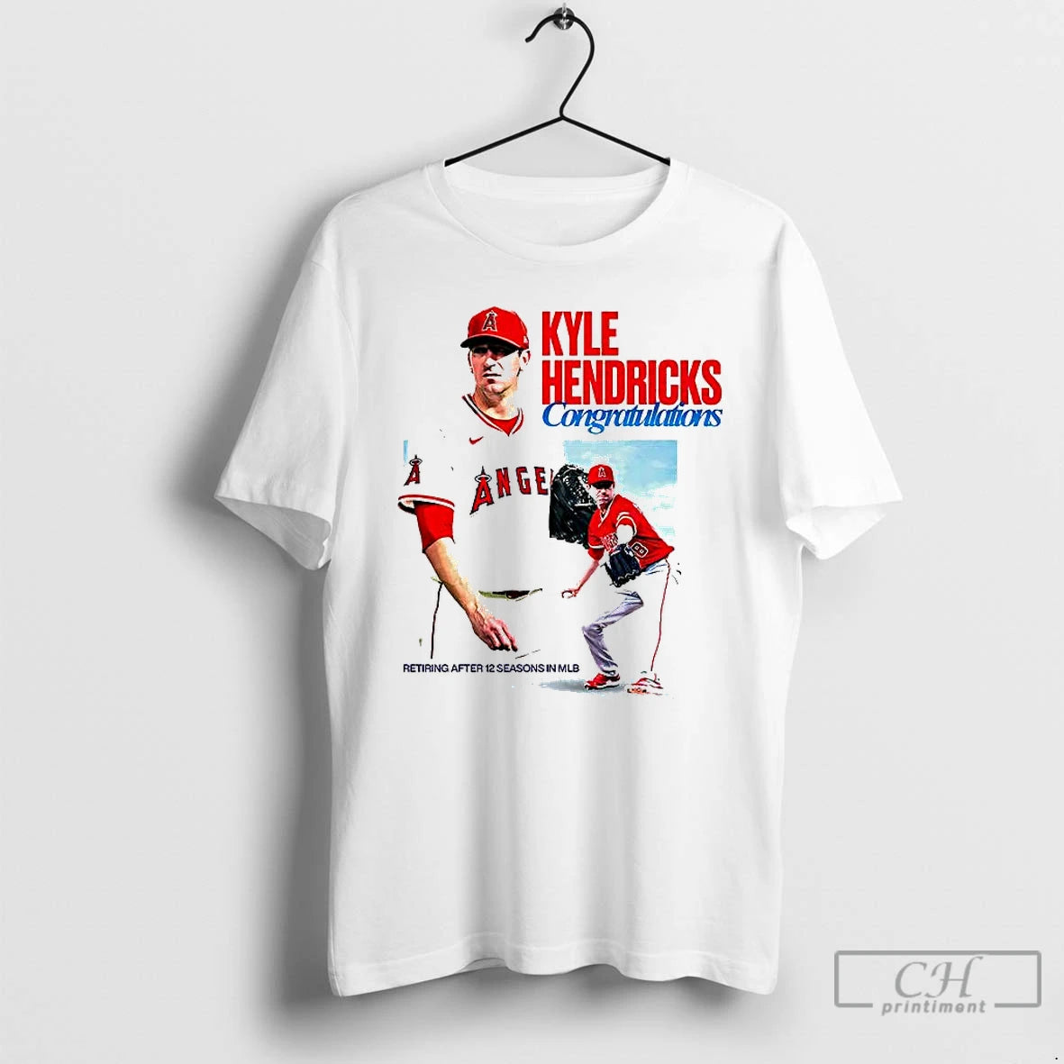 Premium Kyle Hendricks Congratulations Los Angeles Angels T-Shirts, Hoodie, Sweatshirt | InkNestWear.com