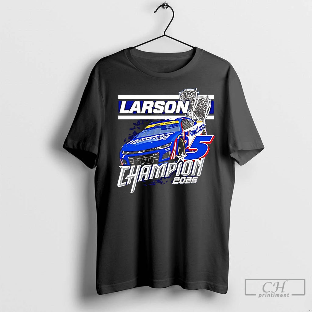 Premium Kyle Larson 2025 Champion T-Shirts, Hoodie, Sweatshirt | InkNestWear.com