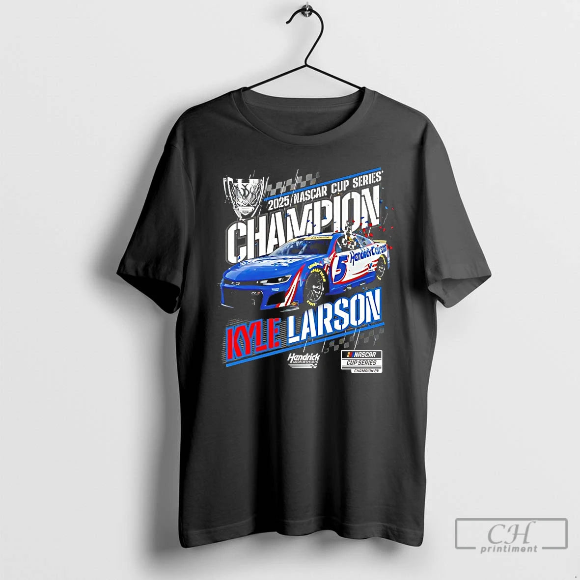 Premium Kyle Larson Nascar Cup Series Champion 2025 T Shirts Hoodie, Sweatshirt | InkNestWear.com