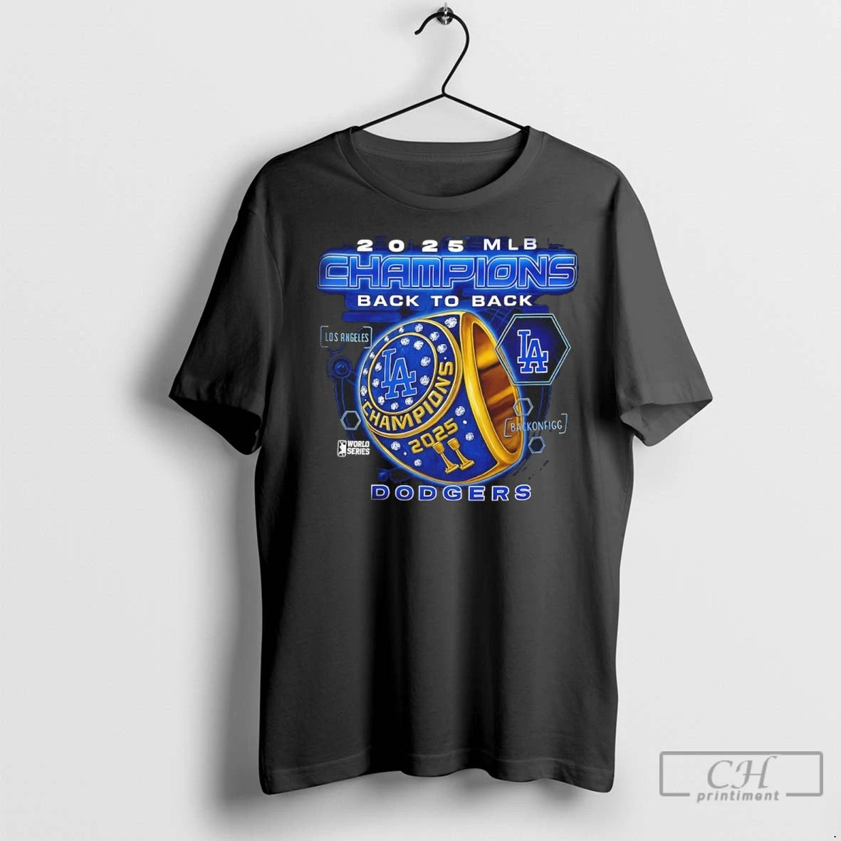Premium La Dodgers 2025 World Series Champions Back To Back 24 25 Rings T-Shirts, Hoodie, Sweatshirt | InkNestWear.com