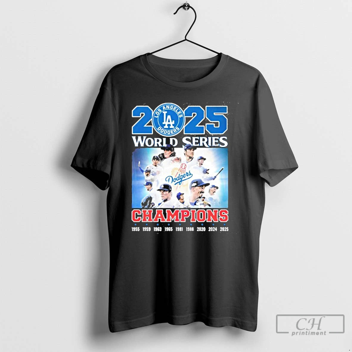 Premium La Dodgers 2025 World Series Champions T Shirts Hoodie, Sweatshirt | InkNestWear.com