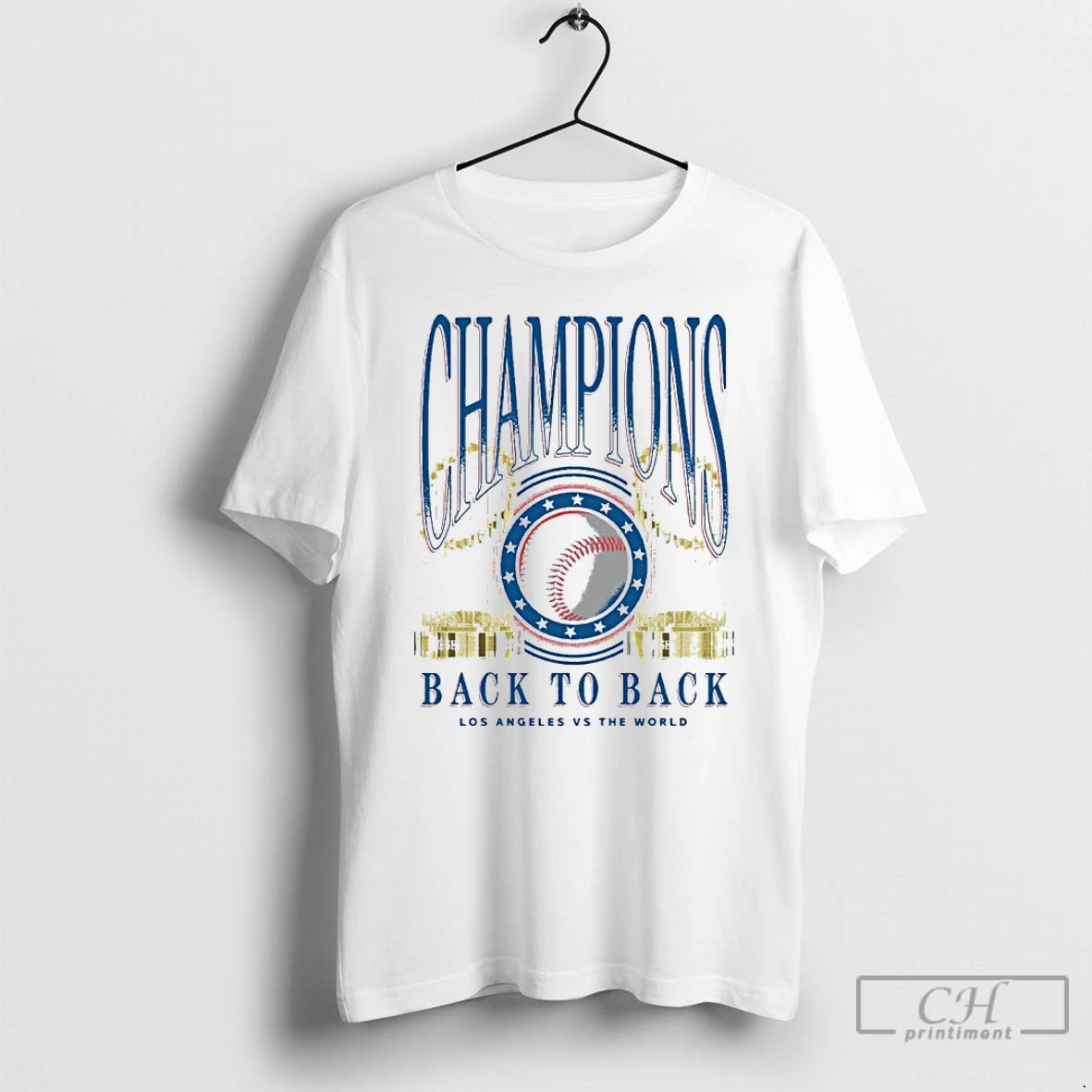 Premium La Dodgers Back To Back Champions Trophies T Shirts Hoodie, Sweatshirt | InkNestWear.com