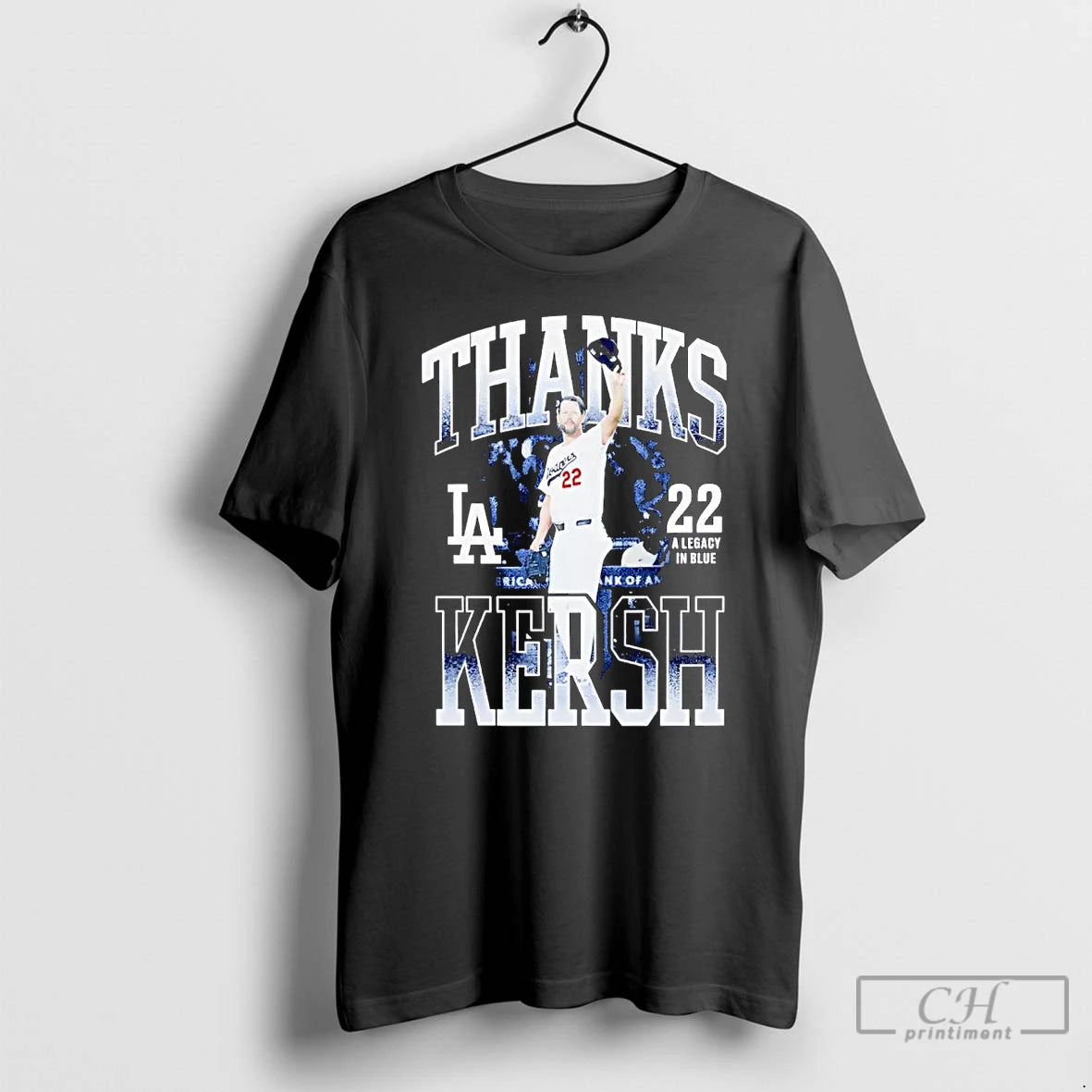 Premium La Dodgers Thanks Kersh Clayton Kershaw A Legacy In Blue T Shirts Hoodie, Sweatshirt | InkNestWear.com