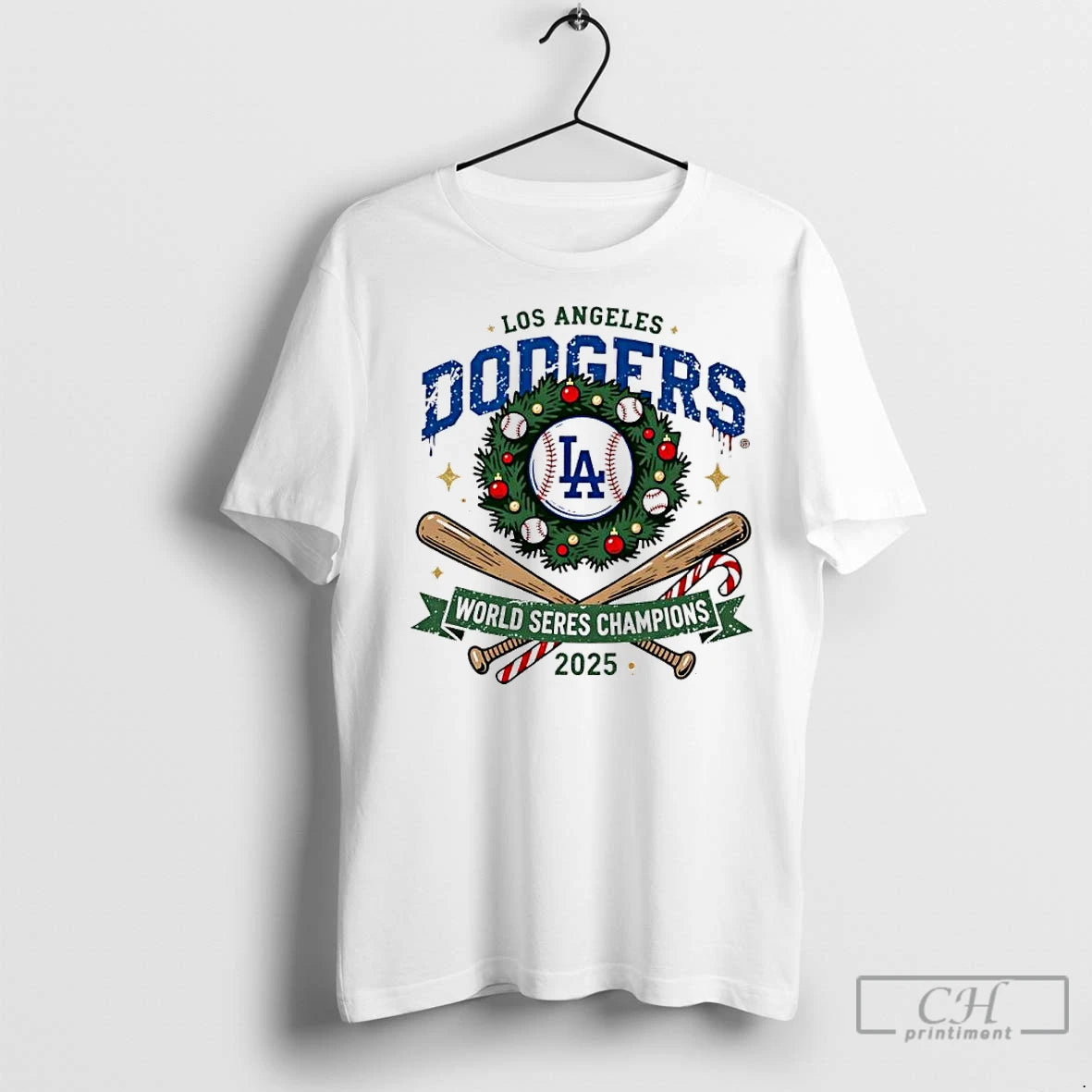 Premium La Dodgers World Series Champions 2025 Christmas T-Shirts, Hoodie, Sweatshirt | InkNestWear.com