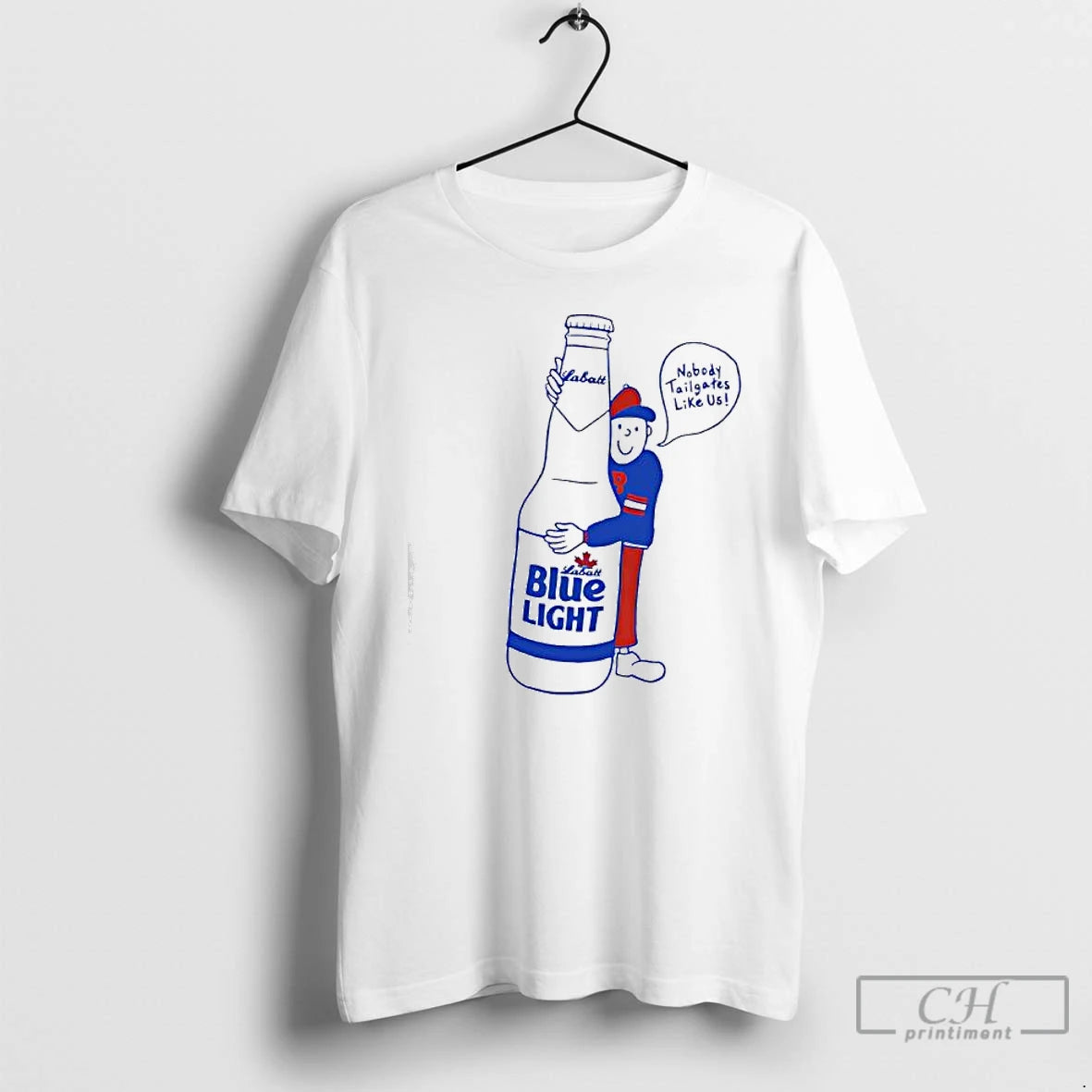 Premium Labatt Blue Light Beer Nobody Tailgates Like Us T-Shirts, Hoodie, Sweatshirt | InkNestWear.com