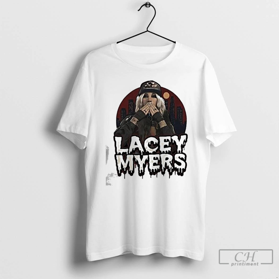 Premium Lacey Myers City Skyline Horror T Shirts Hoodie, Sweatshirt | InkNestWear.com