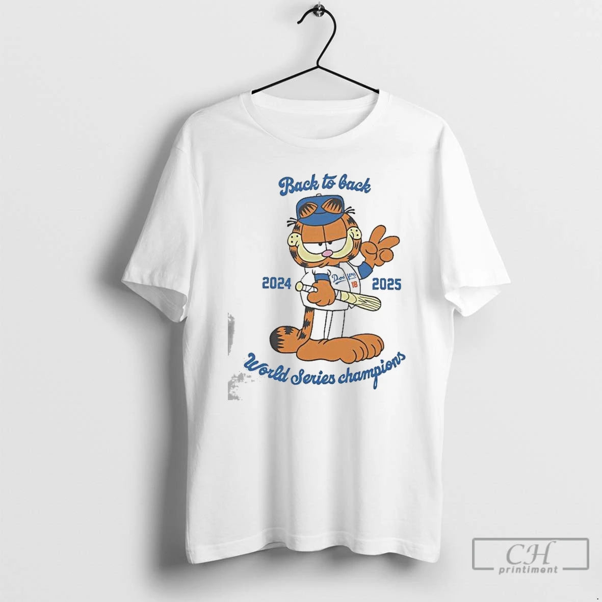 Premium Lasagna Cat Los Angeles Dodgers Back 2 Back World Series Champions 2025 T Shirts Hoodie, Sweatshirt | InkNestWear.com