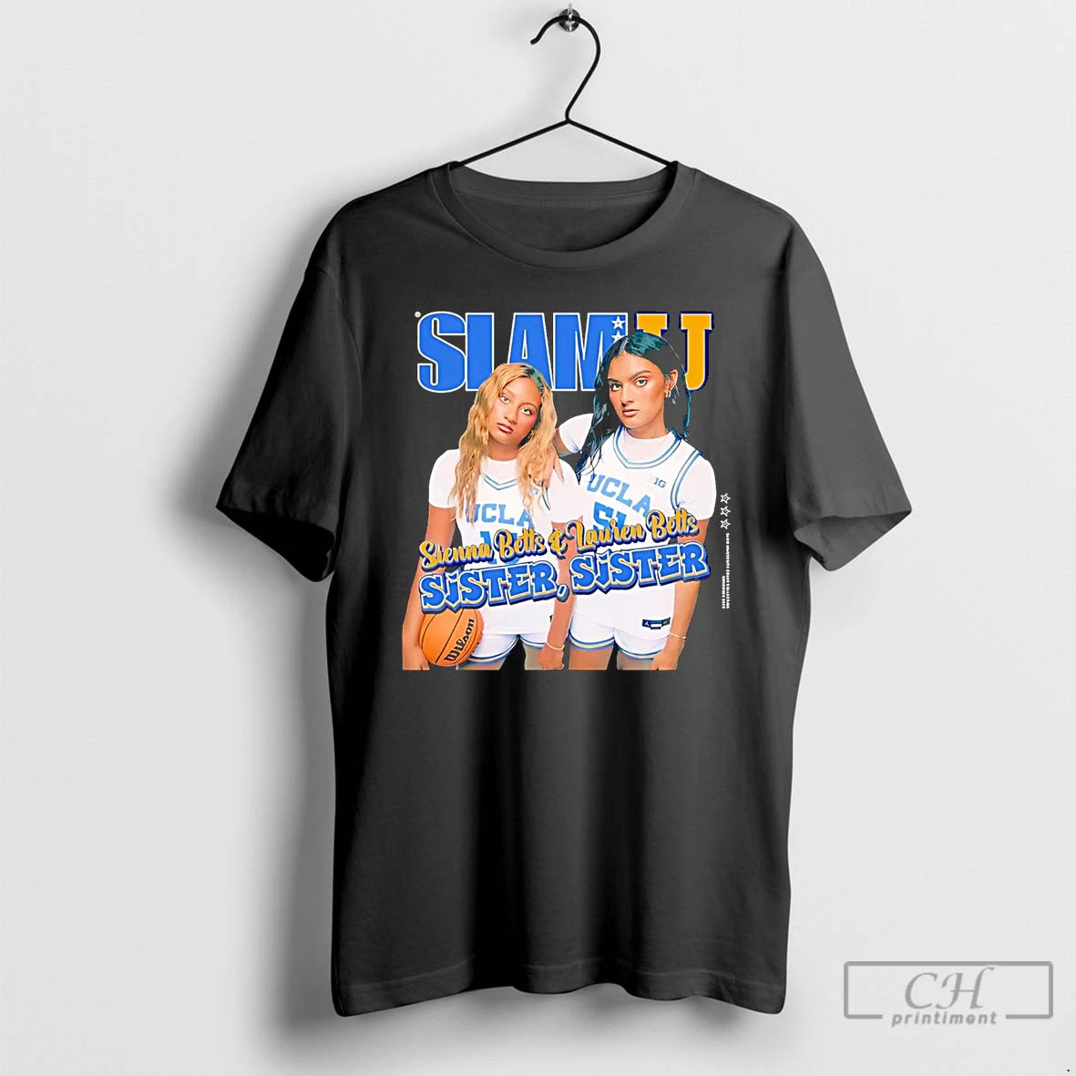 Premium Lauren Betts And Sienna Betts Sister Sister Ucla Bruins T Shirts Hoodie, Sweatshirt | InkNestWear.com