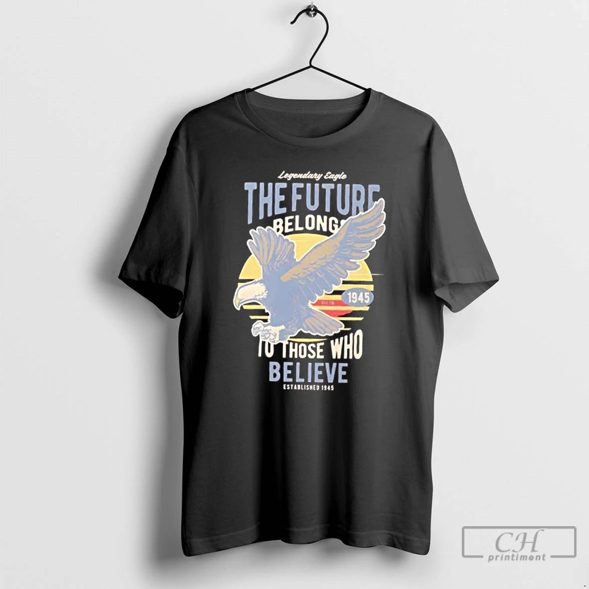 Premium Legendary Eagle Retro Patriotic Vintage T Shirts Hoodie, Sweatshirt | InkNestWear.com