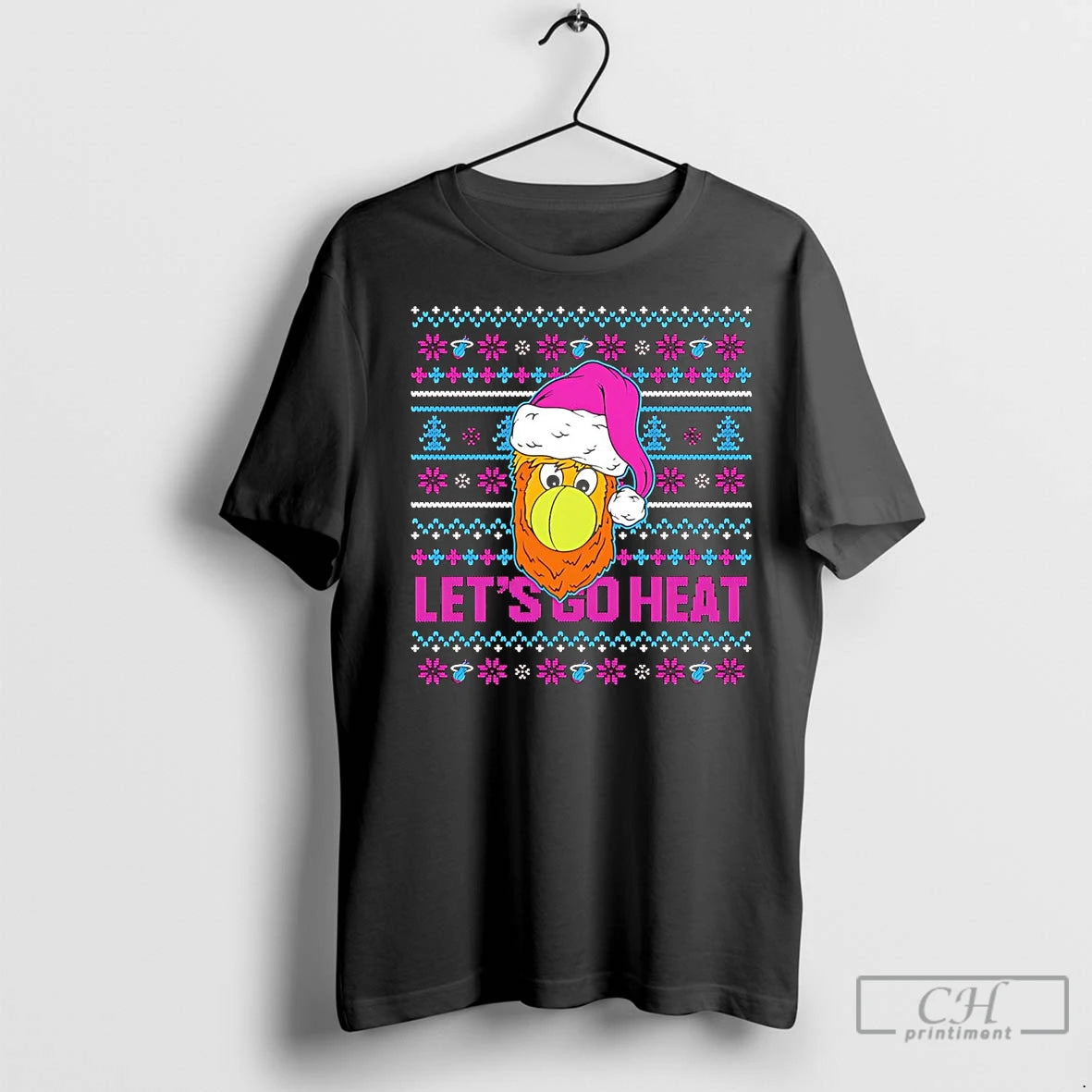 Premium Lets Go Miami Heat Ugly Christmas T-Shirts, Hoodie, Sweatshirt | InkNestWear.com
