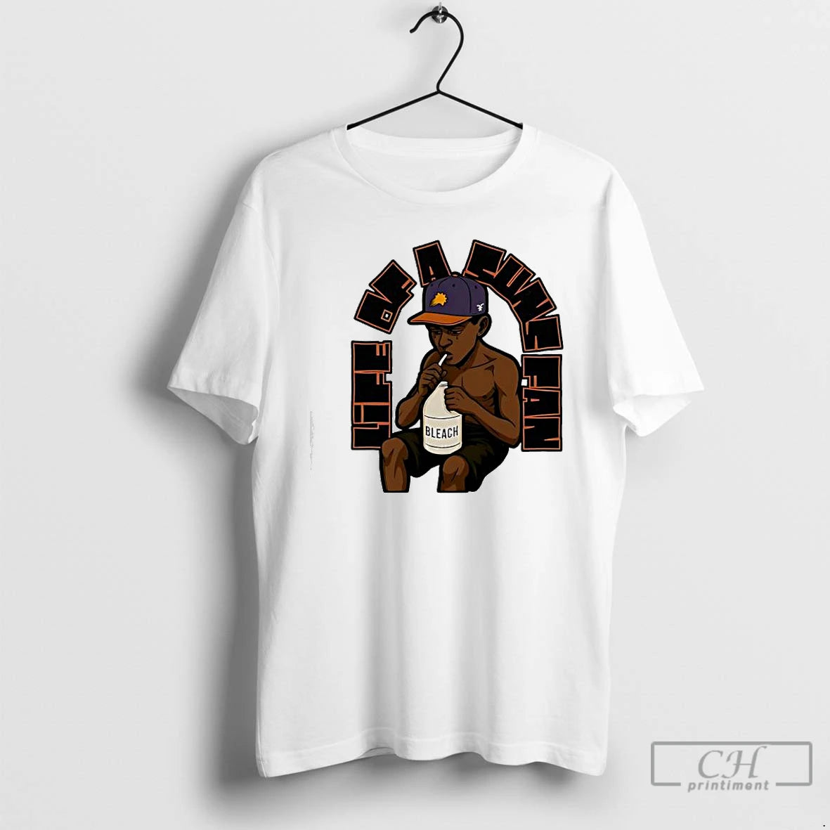 Premium Life Of A Sunsfan Bleach Bottle T-Shirts, Hoodie, Sweatshirt | InkNestWear.com