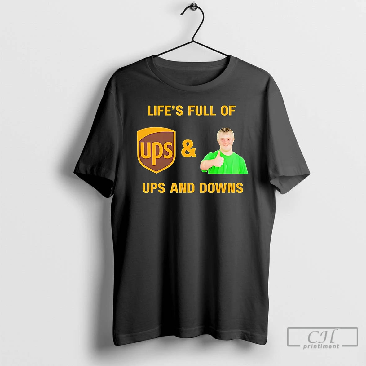 Premium Lifes Full Of Ups And Downs Down Syndrome T Shirts Hoodie, Sweatshirt | InkNestWear.com