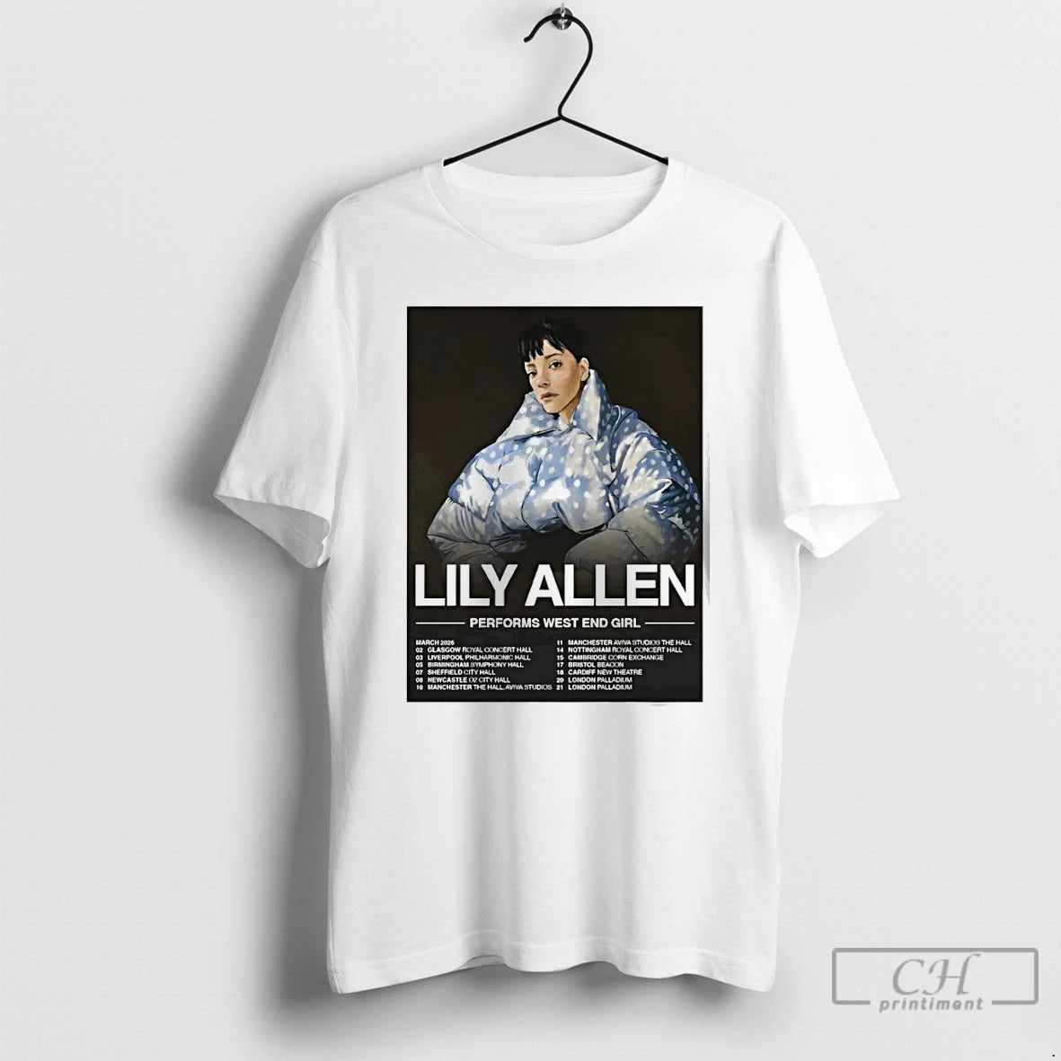Premium Lily Allen West End Girl Tour 2026 Performs West End Girl T Shirts Hoodie, Sweatshirt | InkNestWear.com