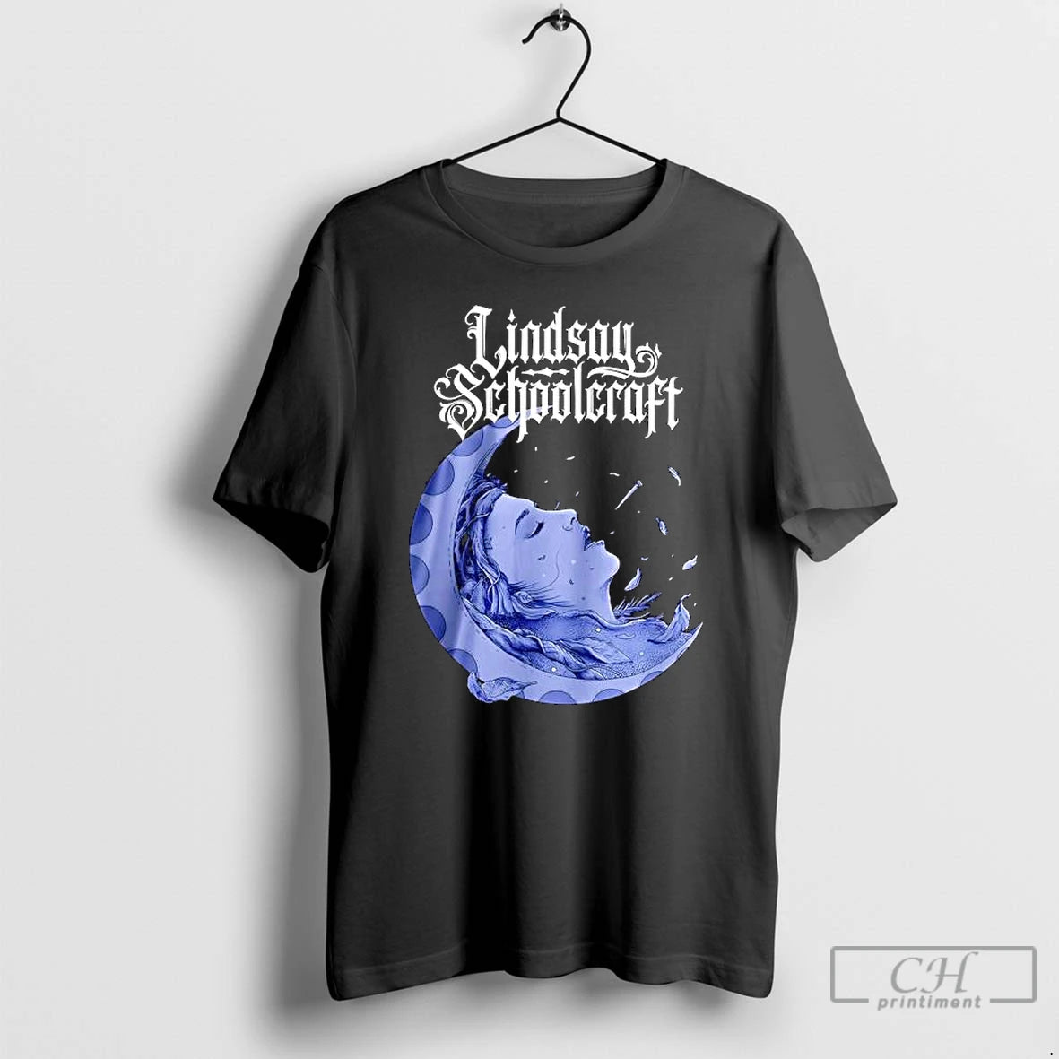 Premium Lindsay Schoolcraft Crescent Moon Woman T Shirts Hoodie, Sweatshirt | InkNestWear.com