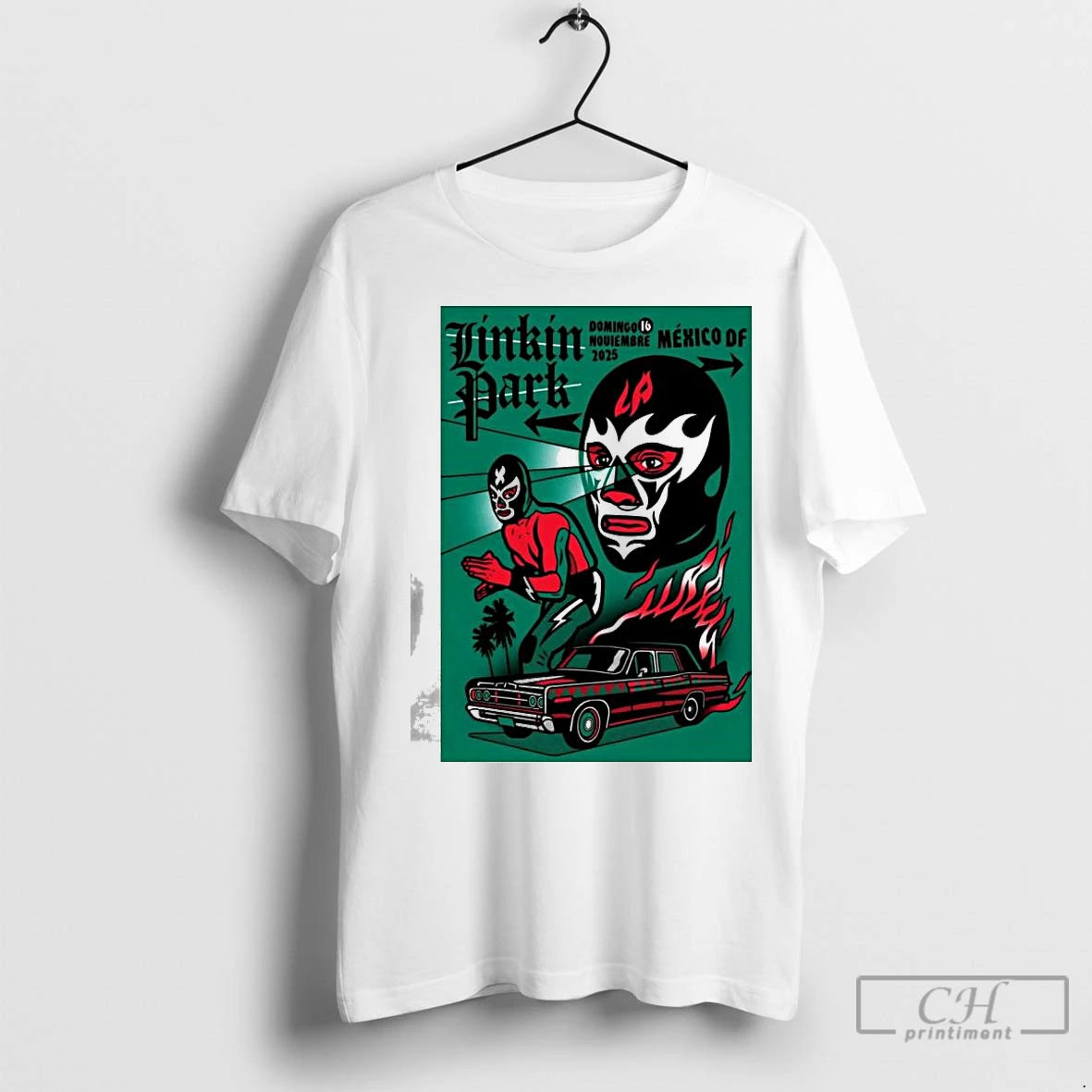 Premium Linkin Park Mexico City 11 16 2025 T-Shirts, Hoodie, Sweatshirt | InkNestWear.com