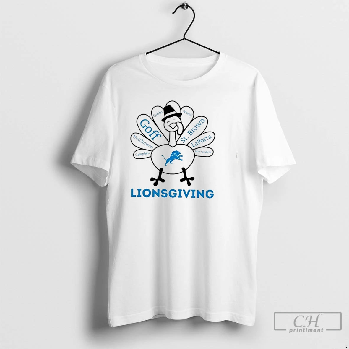 Premium Lionsgiving Detroit Lions X Thanksgiving T Shirts Hoodie, Sweatshirt | InkNestWear.com