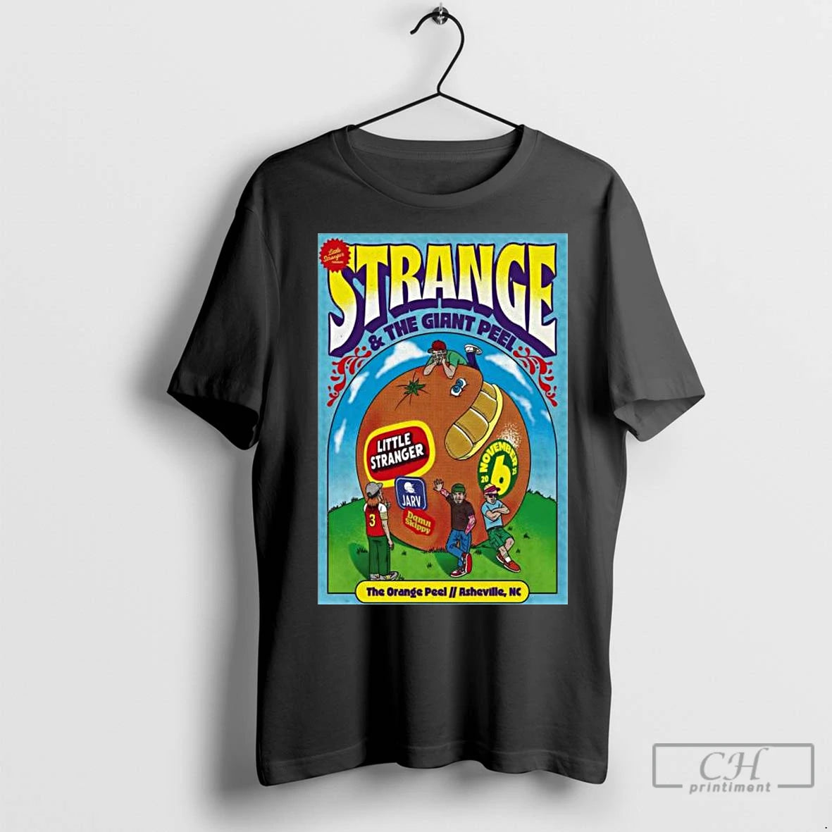 Premium Little Stranger The Orange Peel Asheville Nc Nov 6 2025 Long Sleve T-Shirts, Hoodie, Sweatshirt | InkNestWear.com