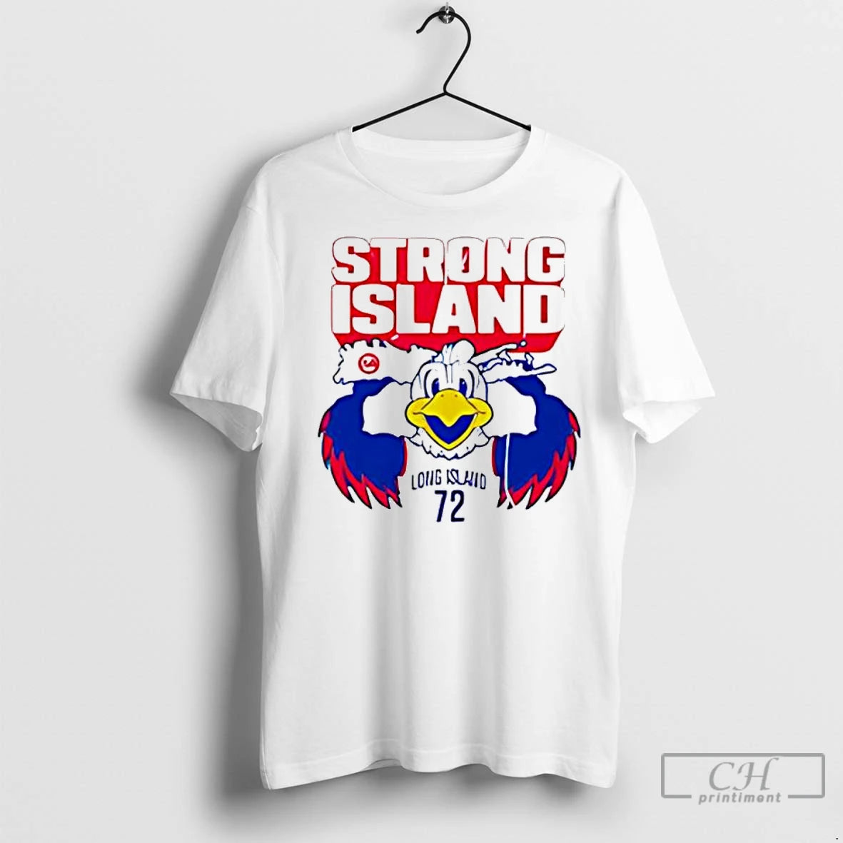 Premium Long Island Nets Strong Island Mascot T-Shirts, Hoodie, Sweatshirt | InkNestWear.com