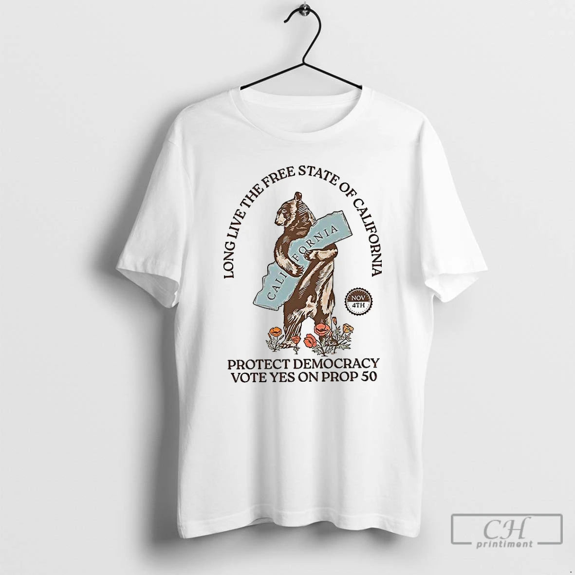 Premium Long Live The Free State Of California T Shirts Hoodie, Sweatshirt | InkNestWear.com
