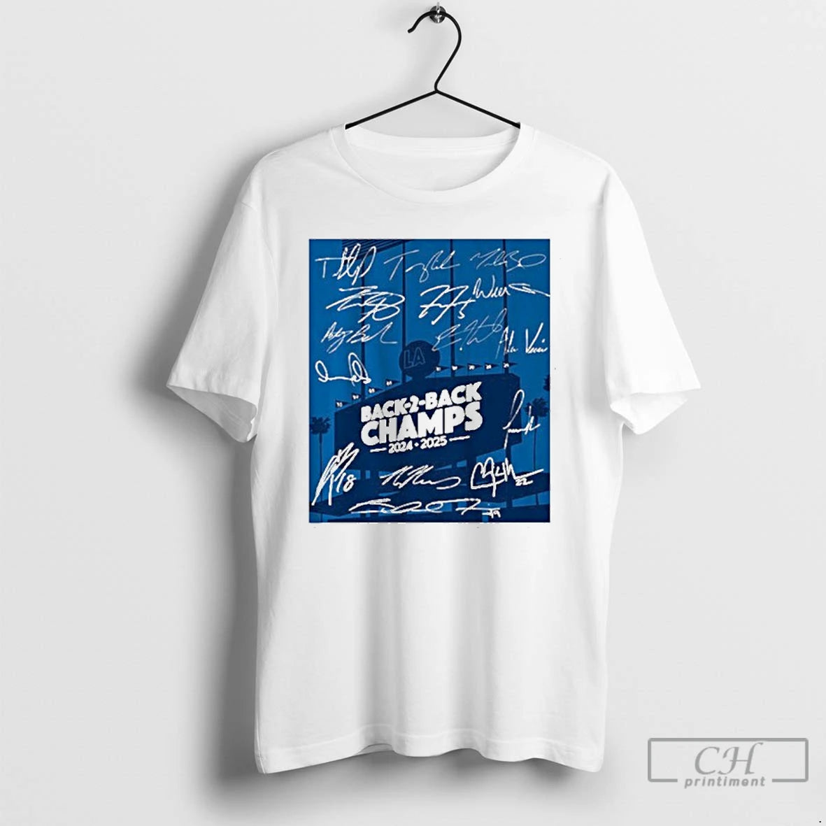 Premium Los Angeles Baseball Back To Back Champs T Shirts Hoodie, Sweatshirt | InkNestWear.com