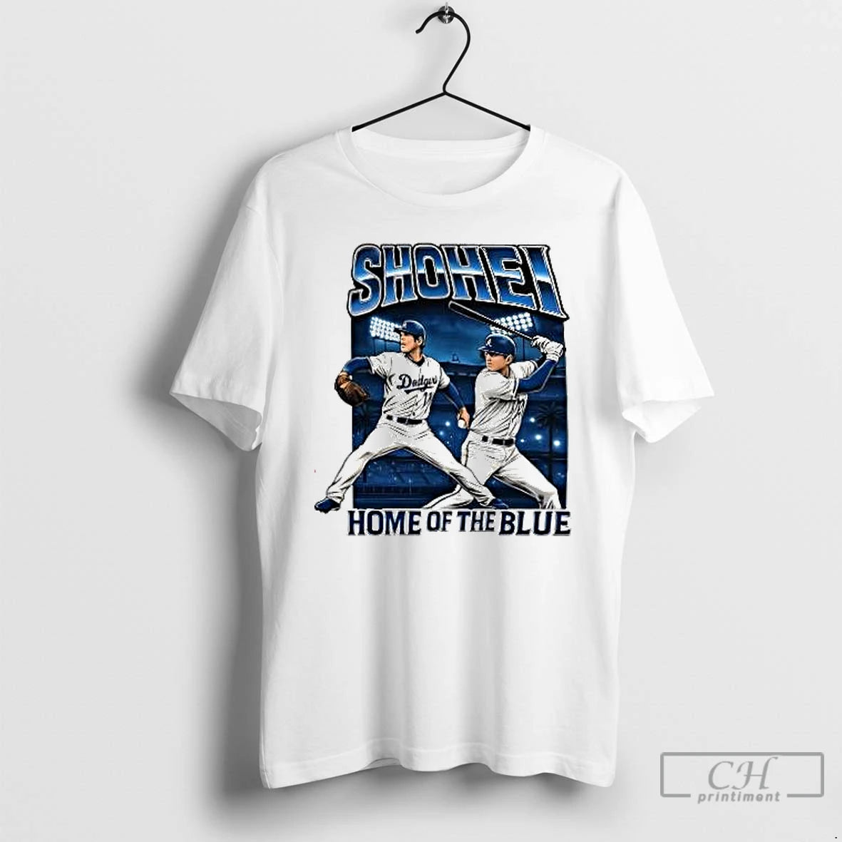Premium Los Angeles Baseball Shohei Home Of The Blue T Shirts Hoodie, Sweatshirt | InkNestWear.com