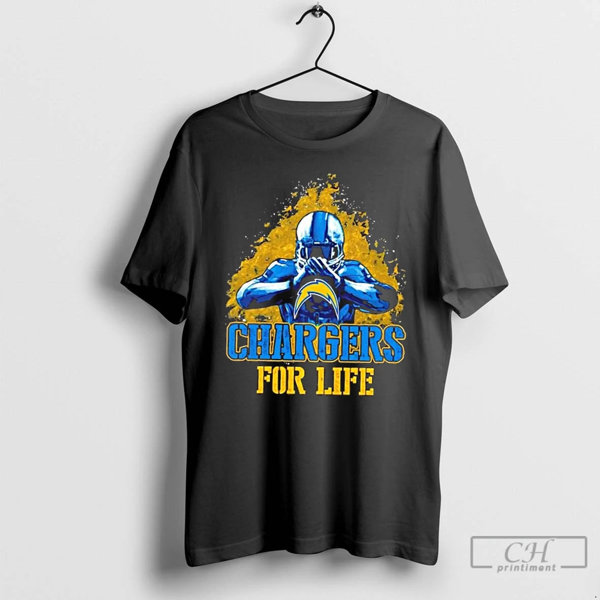Premium Los Angeles Chargers Football For Life T Shirts Hoodie, Sweatshirt | InkNestWear.com