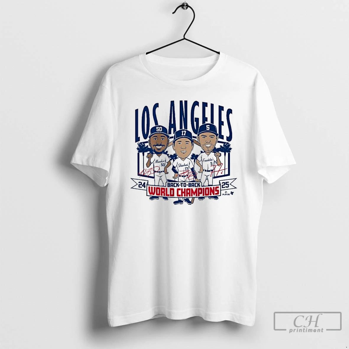 Premium Los Angeles Dodgers 2024 2025 Back To Back World Champs Caricatures T Shirts Hoodie, Sweatshirt | InkNestWear.com