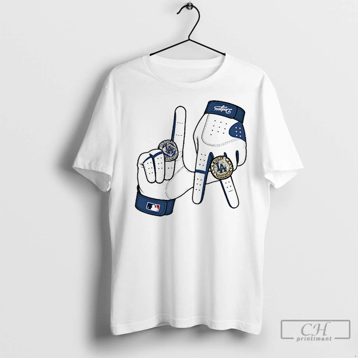 Premium Los Angeles Dodgers 2025 La Gloves Rings Graphic T-Shirts, Hoodie, Sweatshirt | InkNestWear.com
