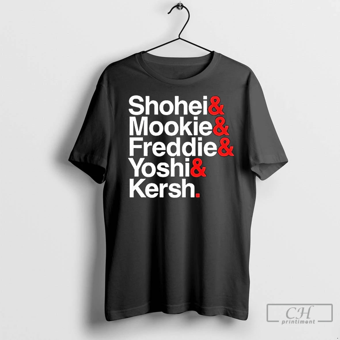 Premium Los Angeles Dodgers Ampersand Stars Shohei Mookie Freddie Yoshi And Kersh T-Shirts, Hoodie, Sweatshirt