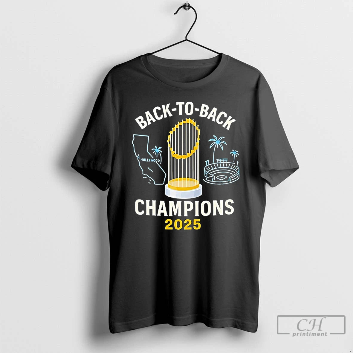 Premium Los Angeles Dodgers Back To Back Champions 2025 T Shirts Hoodie, Sweatshirt | InkNestWear.com