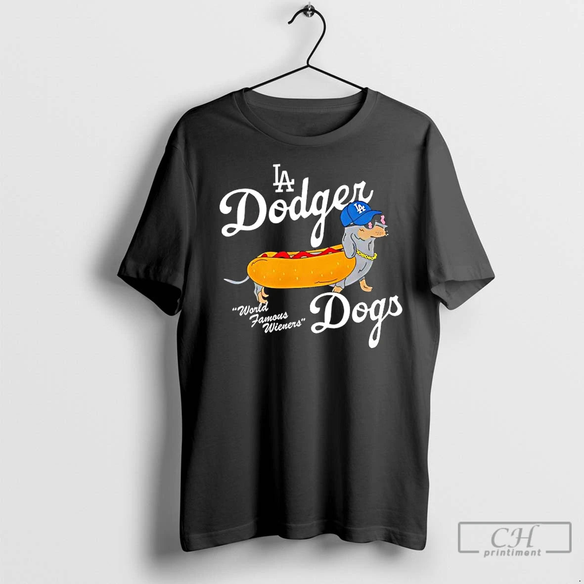 Premium Los Angeles Dodgers Dogs World Famous Wieners 2025 T-Shirts, Hoodie, Sweatshirt | InkNestWear.com