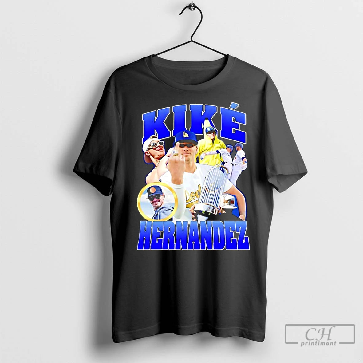 Premium Los Angeles Dodgers Enrique Hernandez 2025 World Champs 90s Bootleg T-Shirts, Hoodie, Sweatshirt | InkNestWear.com