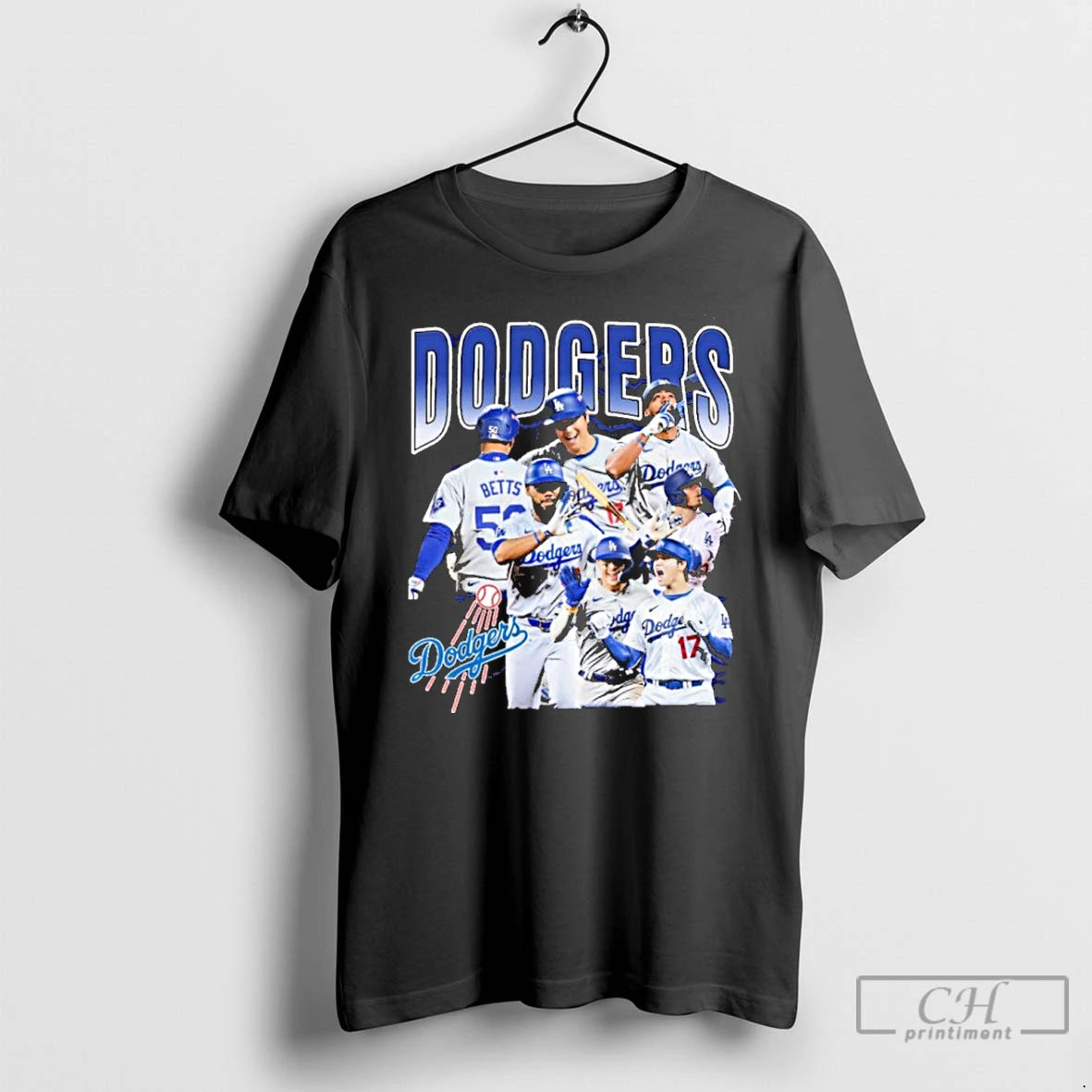 Premium Los Angeles Dodgers Team Player T Shirts Hoodie, Sweatshirt | InkNestWear.com